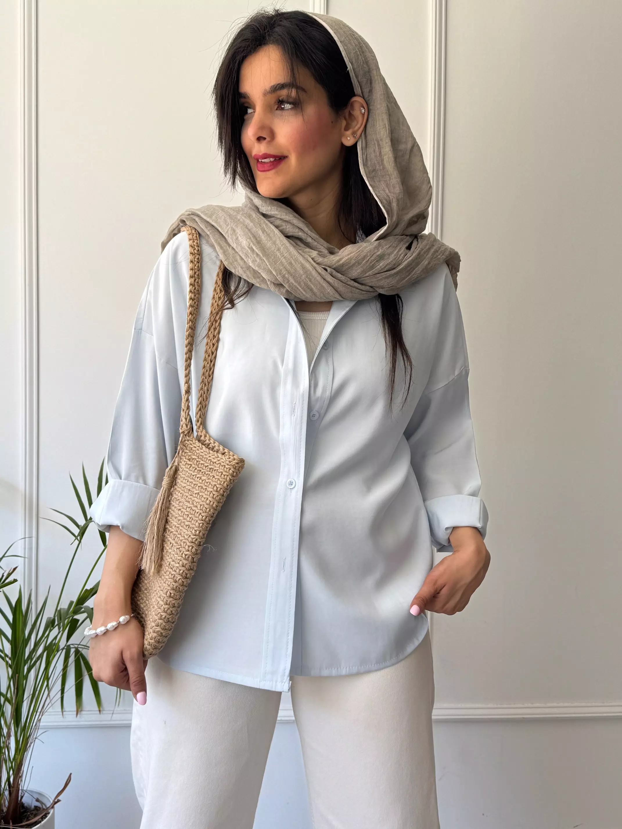 مانتو شومیزی سیلک یاس | استایل تو